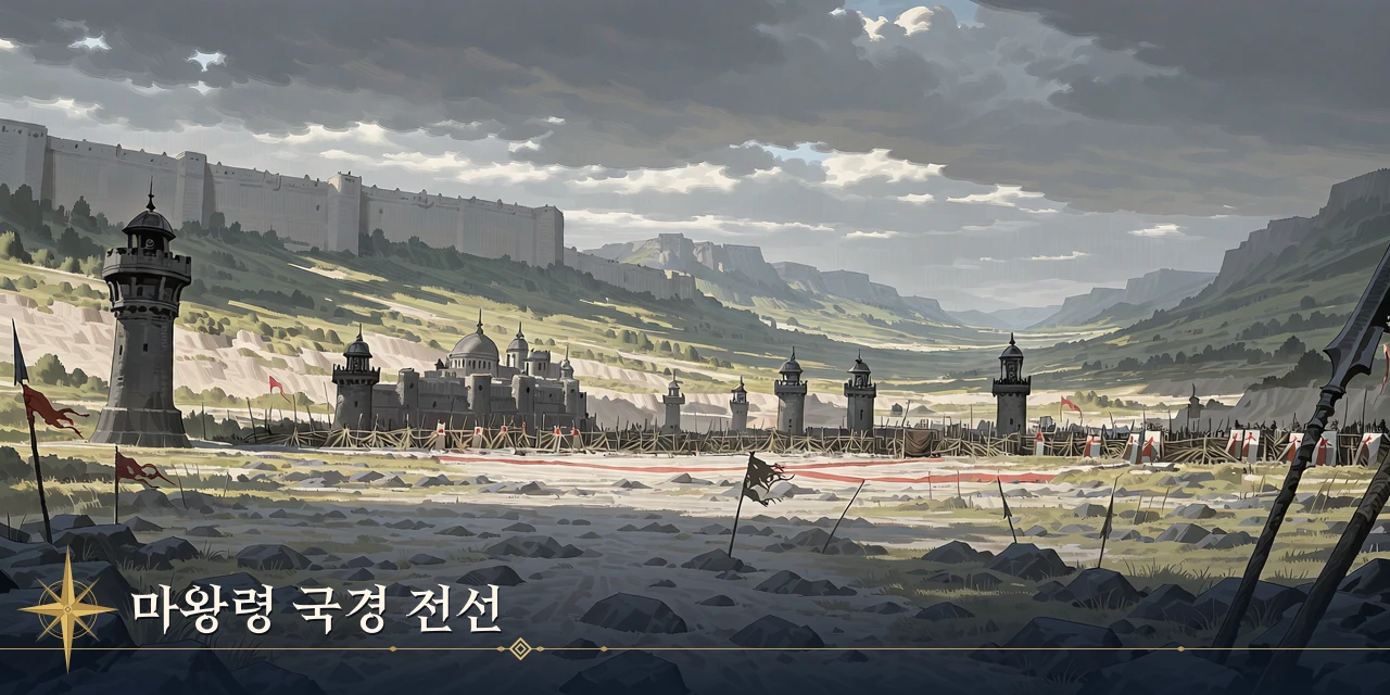 마왕령 국경 전선