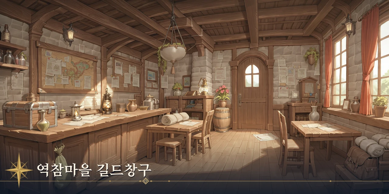 역참마을 길드창구